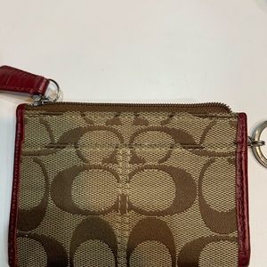 Coach change purse